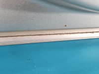 Drzwi tył lewe Opel Corsa E HB 5d srebrny z176