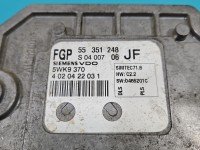 Komputer Sterownik silnika Opel Astra III H 55351248, 5WK9370 1.8 16V