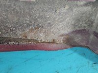 Błotnik przód lewy Toyota Corolla Verso II bordowy 3Q3