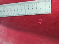 DRZWI PRZÓD LEWE KIEROWCY Mitsubishi L200 5d czerwony