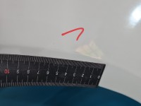 Błotnik przód prawy Skoda Fabia II LF9E