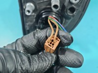 Lusterko lewe pin Citroen Berlingo II HB 5d kolor srebrny EZRC europa