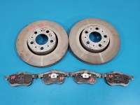 Tarcze hamulcowe przód klocki 285MM Volvo S60 I 2.4 20V