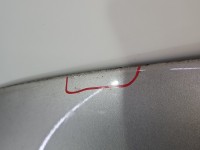 Maska przednia Ford Freestyle Taurus X beżowy PNUPL0 - Silver Birch Metallic