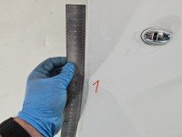 Błotnik przód prawy Peugeot Expert III 16- biały EWP