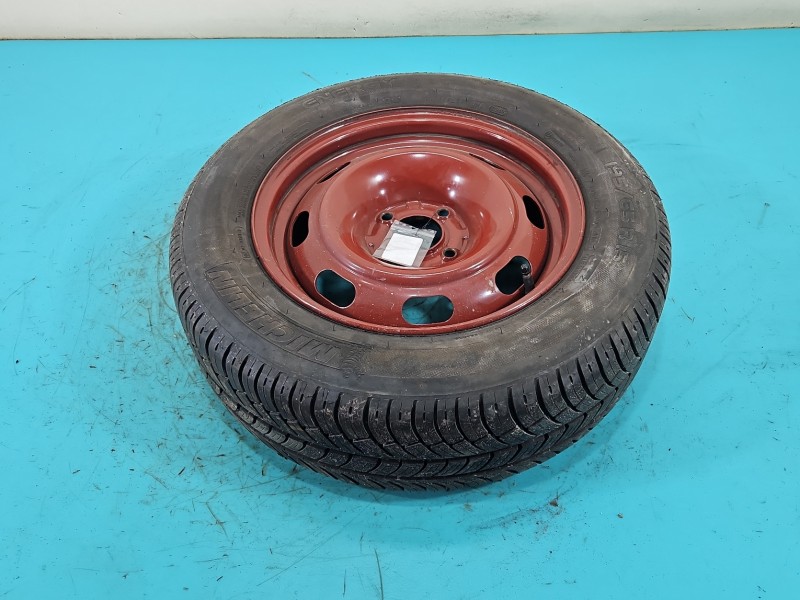 Koło zapasowe 15" dojazdowe dojazdówka Citroen C4 I Rozstaw śrub: 4x108, Michelin, 195 mm, Profil opony: 65, Kod producenta:...