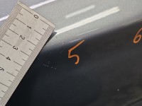 Klapa tył Toyota Avensis II T25 HB 5d szary 1E5