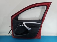 DRZWI PRZÓD PRAWE PASAŻERA Dacia Sandero I 08-12 5d bordowy TEB76