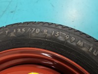 Koło zapasowe 15" dojazdowe dojazdówka Suzuki Swift Mk7 Rozstaw śrub: 4x100, Continental, 135 mm, Profil opony: 70, Kod...