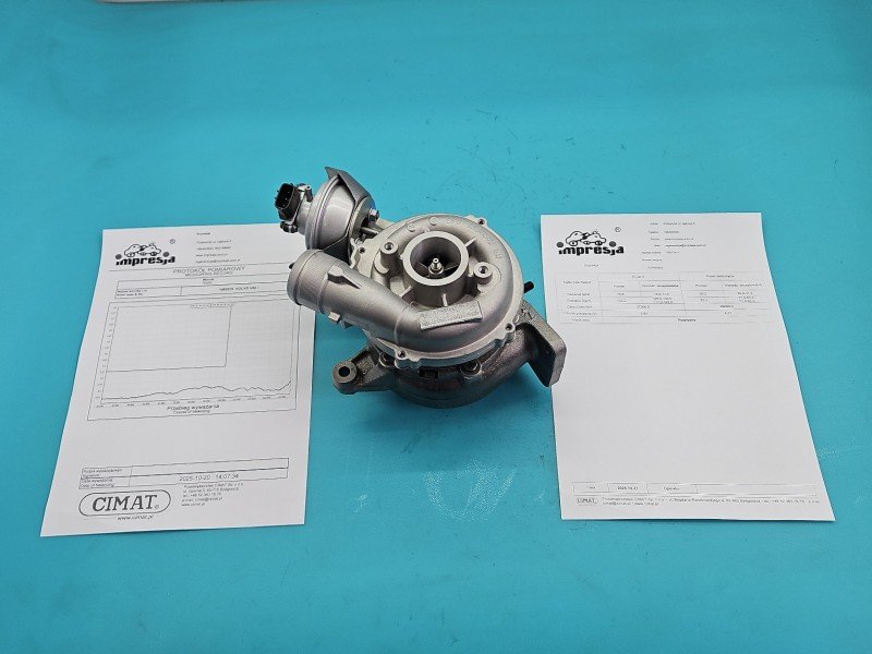 Turbosprężarka Regenerowana Volvo V50 S40 II 760774-2, GT1749V, 9658728580 2.0d 136KM