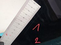 Błotnik przód prawy Mercedes W169 czarny 696