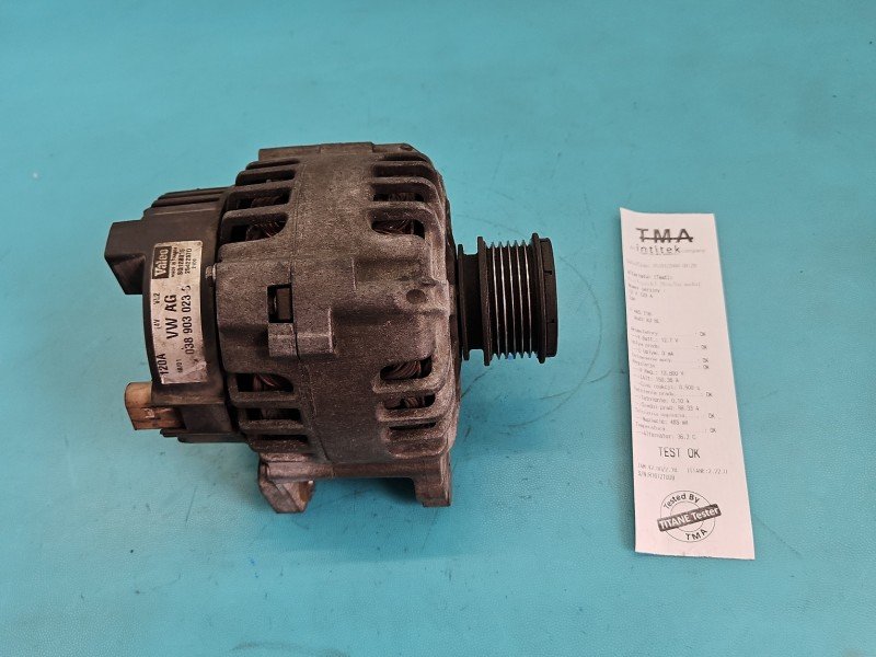 TEST Alternator Audi A3 8L 038903023S 1.6 SR (AVU) TEST Alternator Audi A3 8L 038903023S 1.6 SR (AVU)