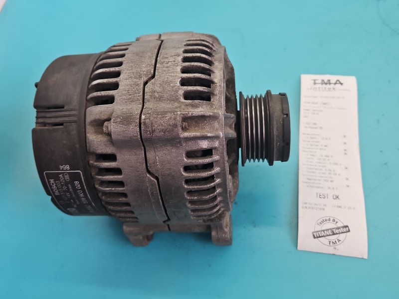 TEST Alternator Vw Passat B5 1.9 tdi 0123515003, 028903028