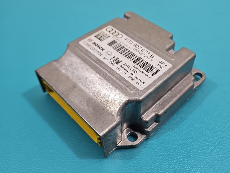 Sterownik poduszek airbag AUDI A6 C7 4G0907637B, 0265020004