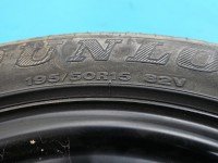 Koło zapasowe 15" dojazdowe dojazdówka Skoda Fabia I Rozstaw śrub: 5x100, Dunlop, 195 mm, Profil opony: 50, 5X100 195/50/R15...