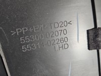 Osłona ZAŚLEPKA PLASTIK konsoli Toyota Corolla E21 19- 55300-02070, 55313-02260
