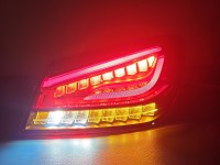 Lampa tył prawa Mercedes, LED Z BŁOTNIKA Oklejona folią Mercedes CLA C118 X118 sedan