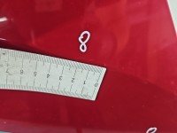 Błotnik przód lewy Peugeot 5008 bordowy LKRD