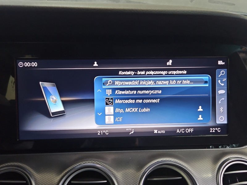 Wyświetlacz Mercedes W213 A2139007520 monitor