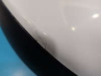 Lusterko lewe BMW X3 F25 elektryczny, Europejska, Kod lakieru: 300/0, Pęknięcie, rysy ( pomalowane). 5 pin europa
