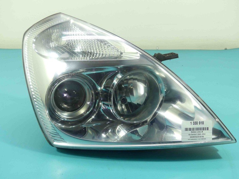 Reflektor prawy lampa przód Kia Carnival II 05-14 EUROPA