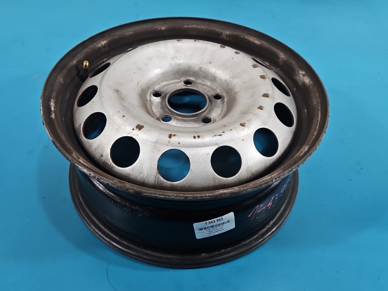 Felga stalowa 16" Toyota Proace City Szerokość felgi: 6.5", Rozstaw śrub: 5x108, Odsadzenie (ET): 42, TOYOTA, 1543953, R16...