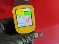 Maska przednia Citroen C3 I czerwony KJFD