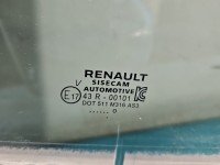 Szyba drzwi tył prawa Renault Clio V 2019- HB