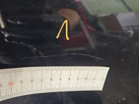 Błotnik przód prawy BMW F01 475/9 Black Sapphire Metalic