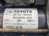 TEST Rozrusznik Toyota Corolla Verso II 1.6 vvti 28100-0D090