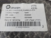 Wykładzina bagażnika podłoga Mercedes CLA C118 X118 A1186805900