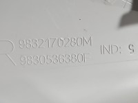 Osłona ZAŚLEPKA PLASTIK Producent części: DS, SŁUPKA PRZÓD PRAWA CITROEN DS4 II 21- 9832170280M