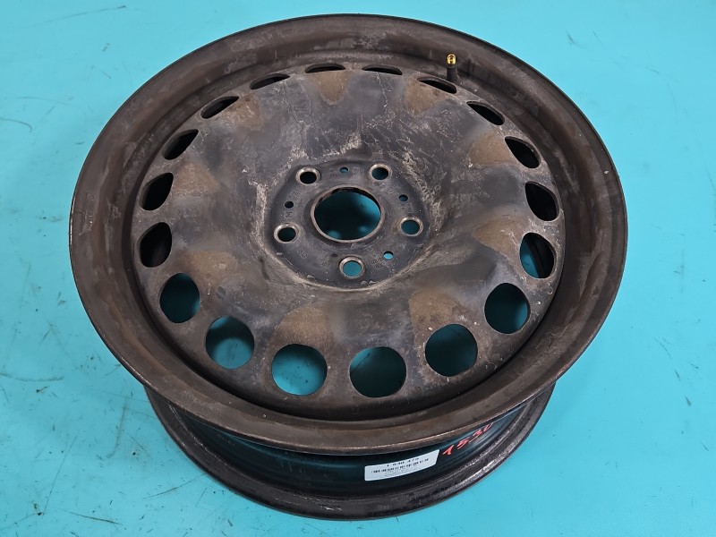 Felga stalowa 16" Vw Passat B8 Szerokość felgi: 6.5", Rozstaw śrub: 5x112, Odsadzenie (ET): -41, Volkswagen, 123456, R16...