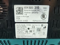 Licznik Skoda Fabia IV 1.0 TSI Dusa 654920310 EUROPA
