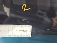 Drzwi tył prawe Vw Sharan II 10- HB 5d czarny LC9X