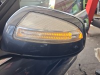 Lusterko lewe Mercedes W204 elektryczny, Europejska, 7 pin, Odkleja się klosz kierunkowskazu, pęknięta obudowa europa