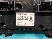Konsola panel nawiewu Skoda Octavia III 5E0907044F
