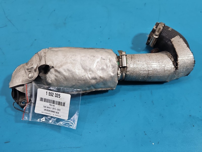 Rura przewód Producent części: OPEL, Diesel, Europejska, intercoolera Opel Astra V K 55514217 1.5 cdti (LXD)