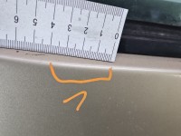 Drzwi tył prawe Vw Golf IV HB 5d