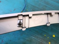 Osłona ZAŚLEPKA PLASTIK stan jak na foto AUDI A4 B8 8K0959673G, 8K0863305, 8K0857951