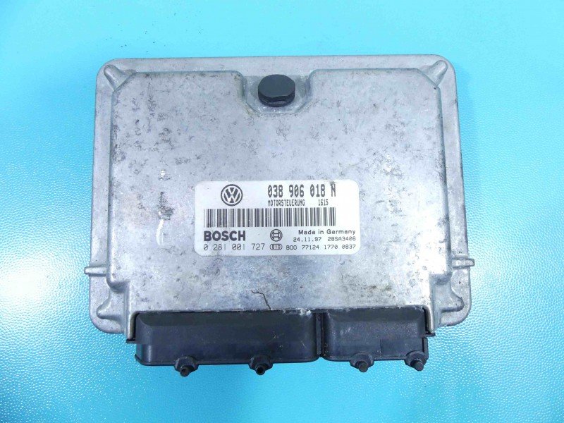 Komputer Sterownik silnika Vw Passat B5 038906018N, 0281001727 1.9 tdi