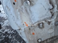 Pas tylny podłoga wanna bagażnika Toyota Auris II kombi