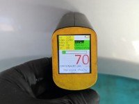 Błotnik przód prawy Mercedes ML W164 srebrny C775