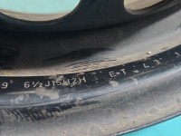 Felga stalowa 15" Renault Megane III Szerokość felgi: 6.5", 4x114.3, Odsadzenie (ET): 43, RENAULT, 1548161, R15 5x114,3 6,5J...