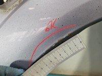 Błotnik przód prawy Opel Vectra C stalowy Z163