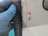 Drzwi tył prawe Ford Transit Connect I MK1 HB 5d biały AA