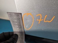 DRZWI PRZÓD PRAWE PASAŻERA Honda Civic VI 5d srebrny