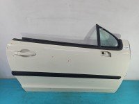 DRZWI PRZÓD PRAWE PASAŻERA Peugeot 207 2d bialy