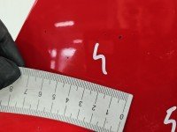 Błotnik przód prawy FORD C-MAX II MK2 czerwony CA