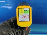 DRZWI PRZÓD PRAWE PASAŻERA Peugeot 206 2d niebieski kmf